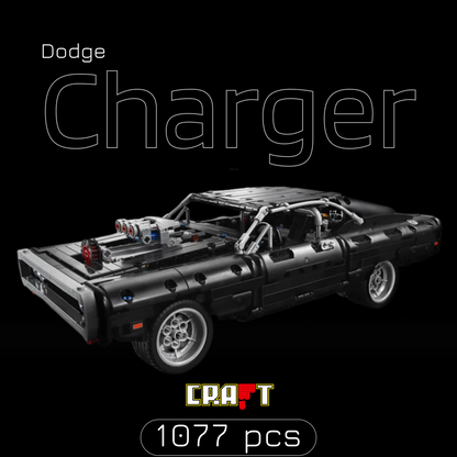 Dodge Charger 1970 - Velozes e Furiosos (1077 peças)
