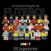 Mini-figuras: Maiores Jogadores de Futebol (20 jogadores)