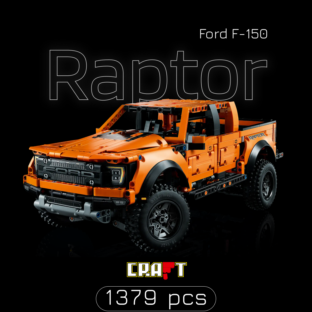 Ford Raptor F-150 (1379 peças)