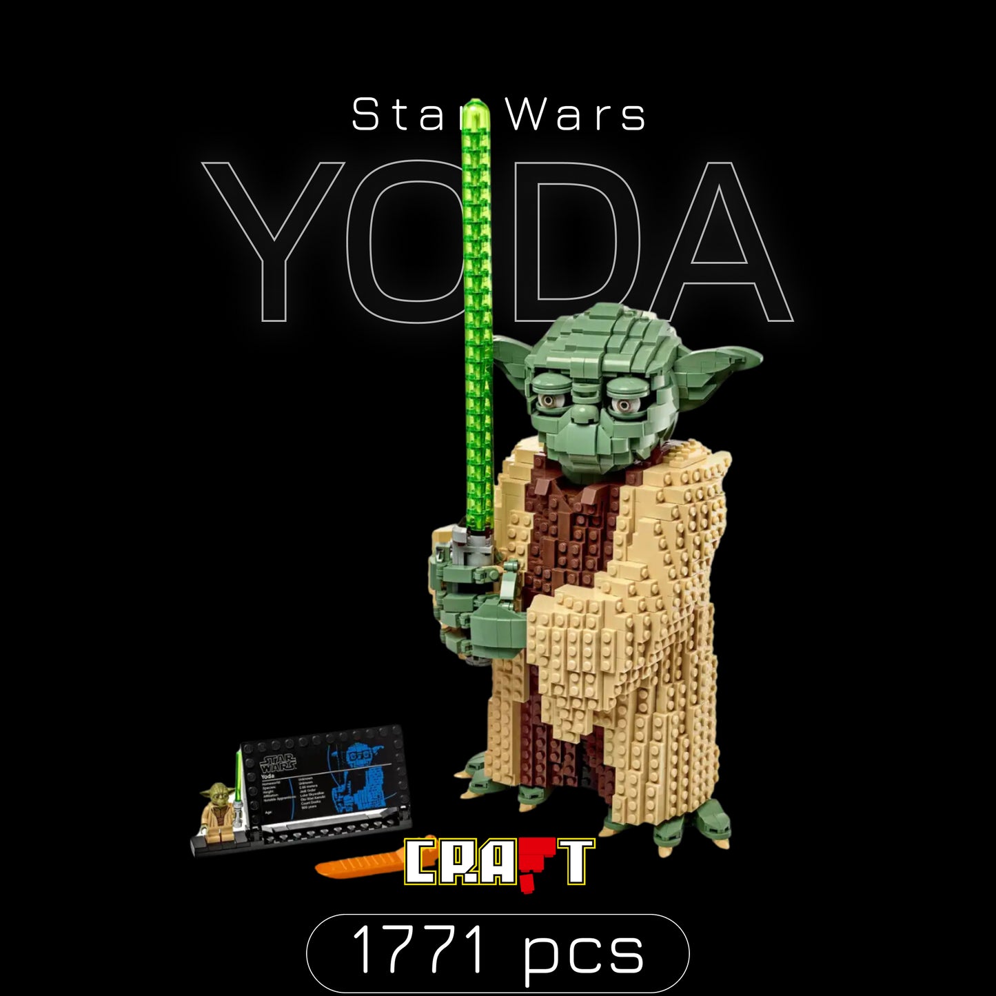 Star Wars - Yoda (1771 peças)