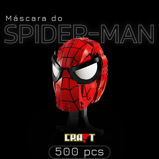 Máscara do Homem-Aranha (487 peças)