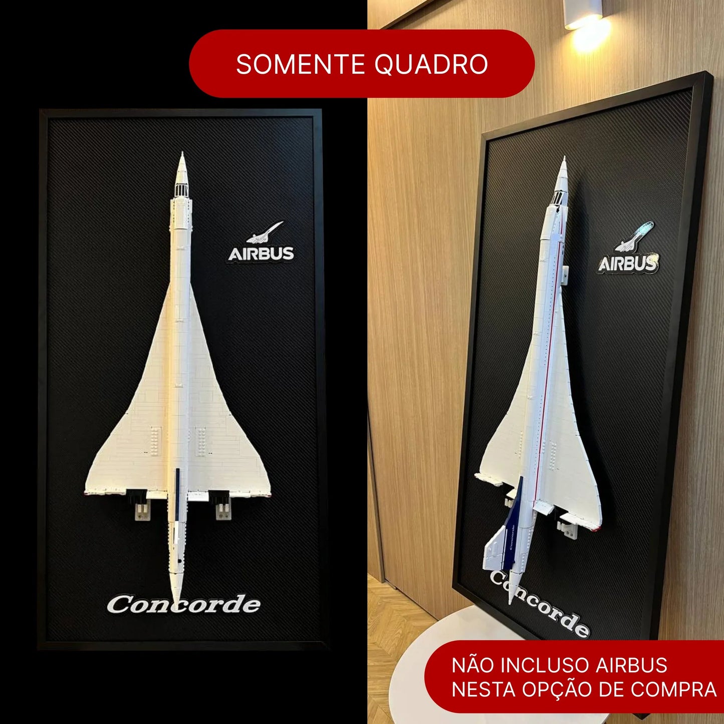 Quadro de Fibra de Carbono - Concorde