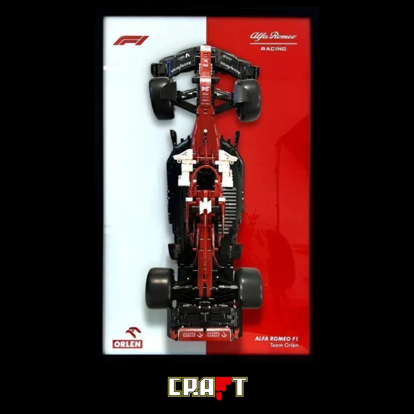 Quadro de Acrílico - Fórmula 1 Alfa Romeo