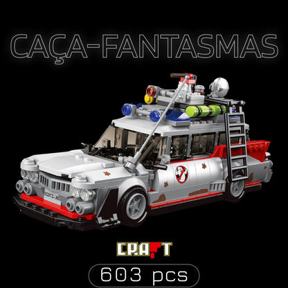 Cadillac ECTO-1 dos Caça-Fantasmas (603 peças)