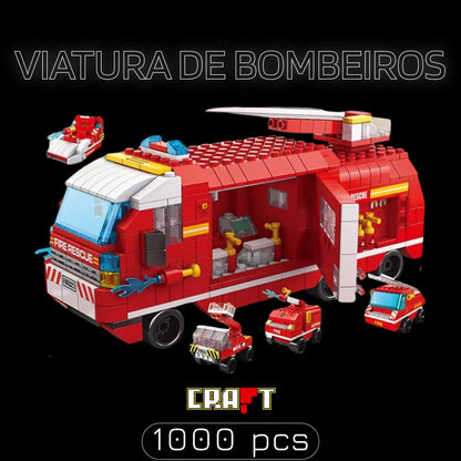 Viatura de Bombeiros (1000 peças)