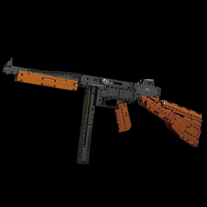 Submetralhadora Tommy Gun (1208 peças)