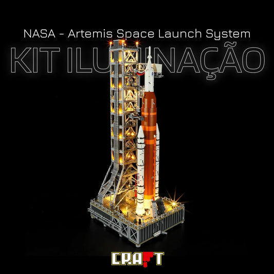 Iluminação para o Artemis Space Launch System - NASA