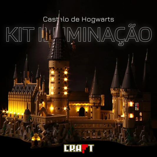 Iluminação para o Castelo de Hogwarts