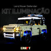 Iluminação para a Land Rover Defender