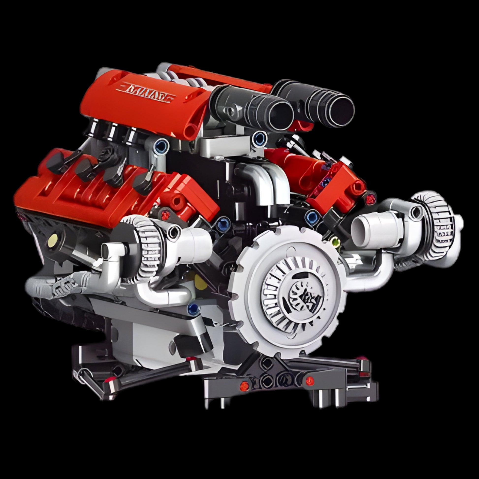 Tech-Turbo V8 (653 peças) - Brics Craft