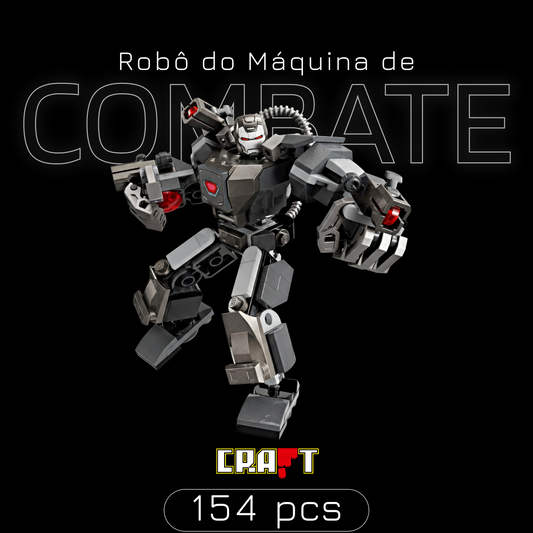 Robô do Máquina de Combate (154 peças)