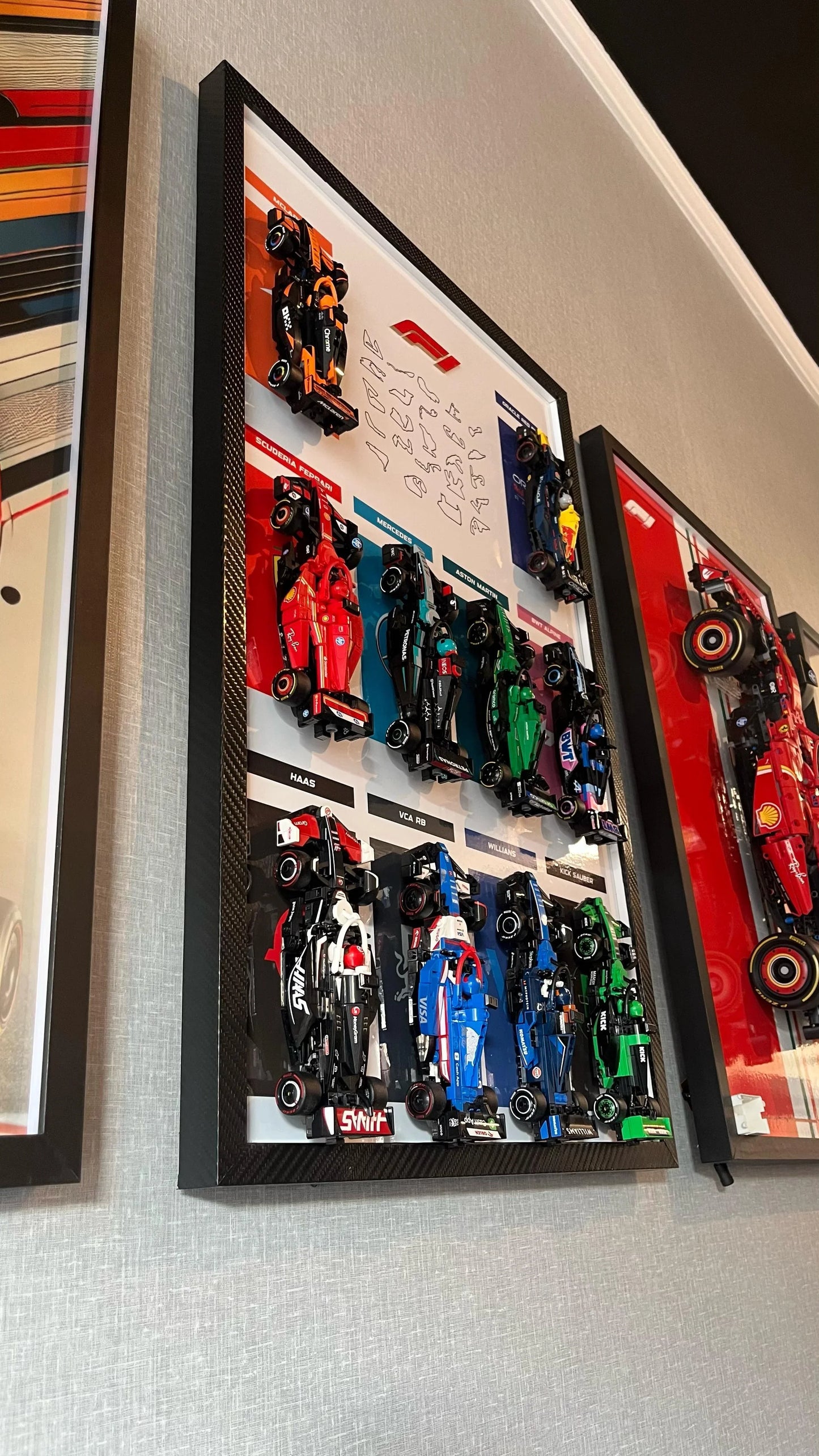 Quadro de Fibra de Carbono - Mini F1