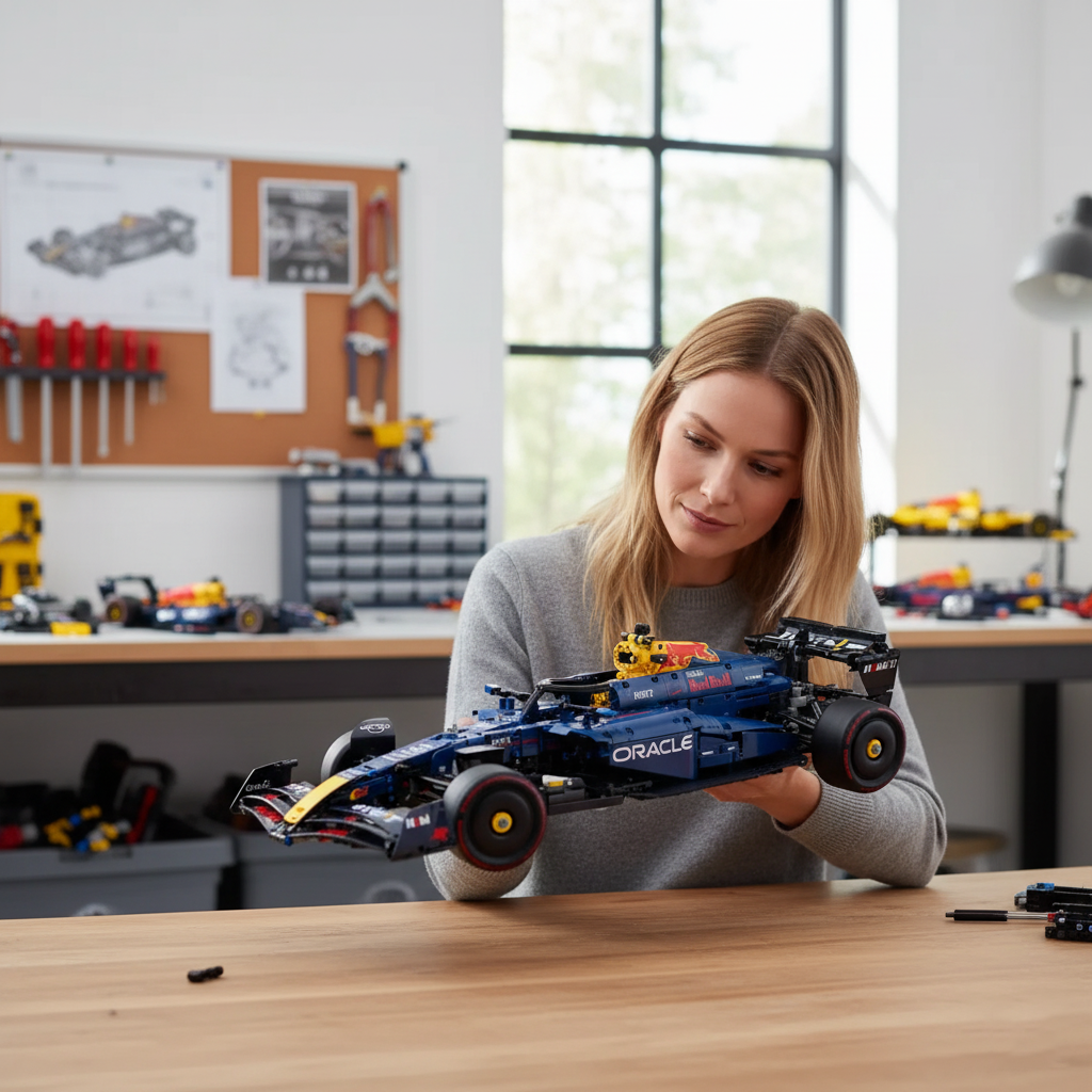 (60% OFF) Fórmula 1 - Red Bull RB20 (1639 peças)