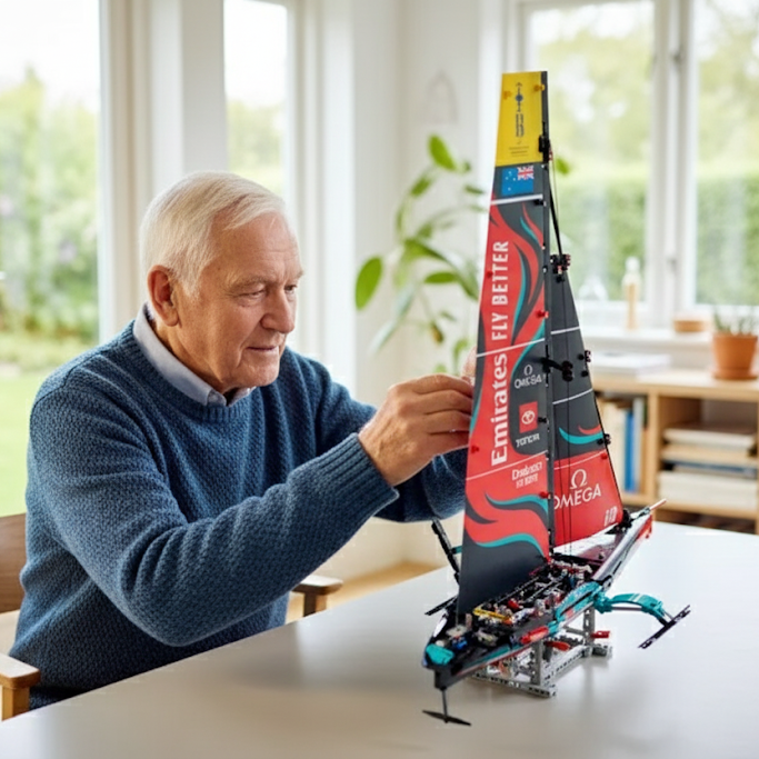 Veleiro Emirates - Time Nova Zelândia AC75 (962 peças)