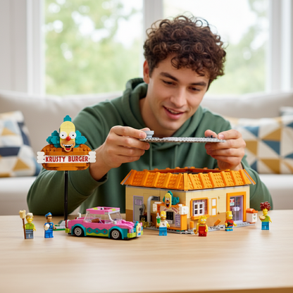 Os Simpsons - Krusty Burger (1635 peças)