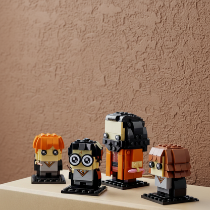 Harry, Hermione, Ron e Hagrid (466 peças)