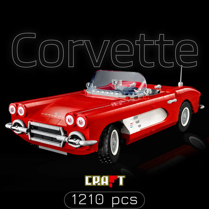 Corvette 1953 (1210 pçs) - Brics Craft