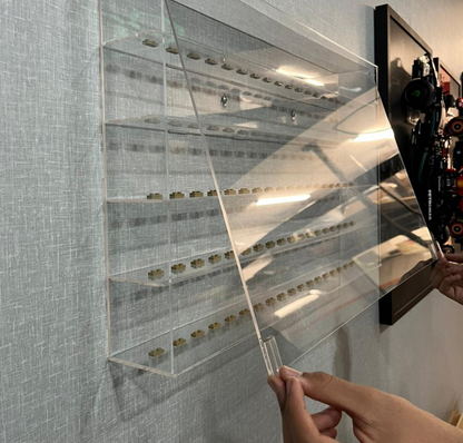 Expositor de Acrílico - 90 Minifiguras