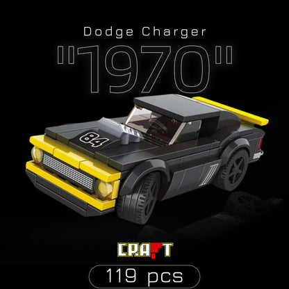 Dodge Charger "1970" (119 pçs) - Brics Craft