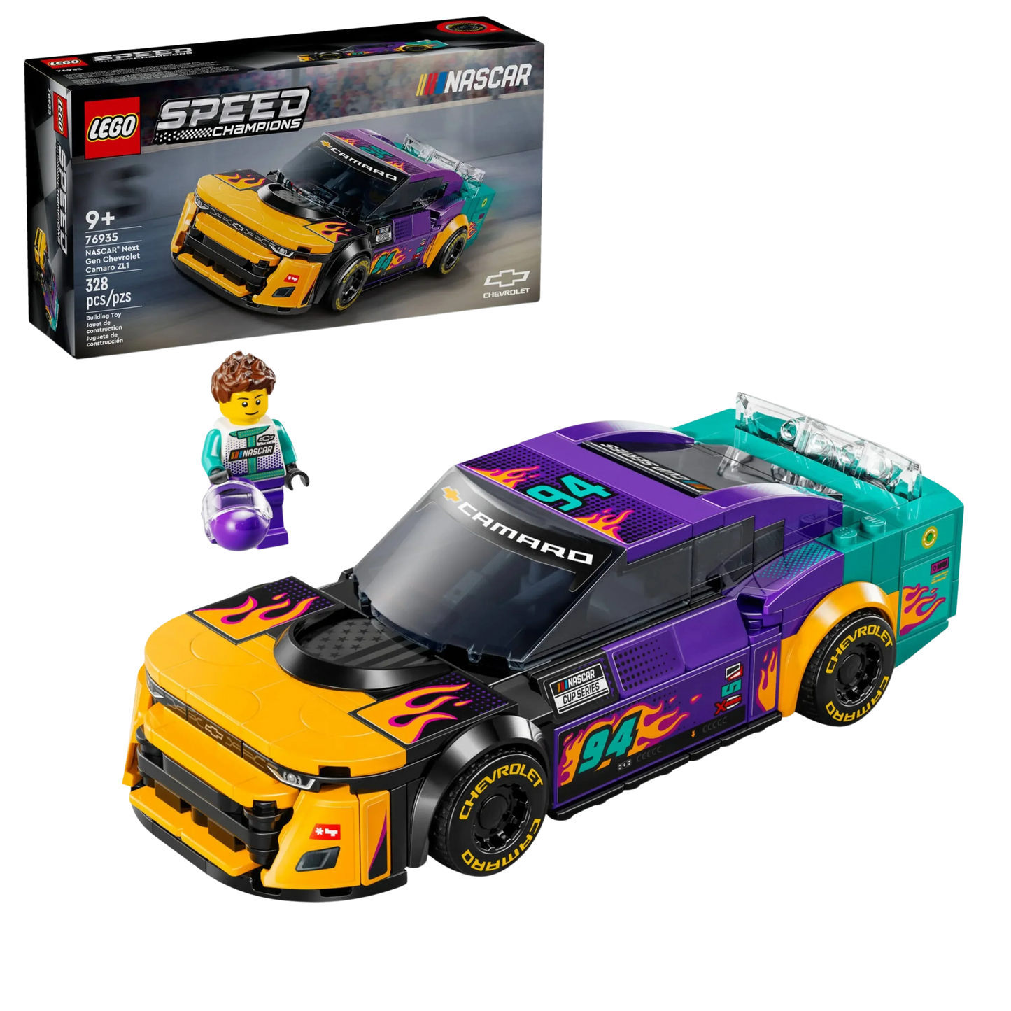 Speed Champions - Chevrolet Camaro ZL1 (328 peças)