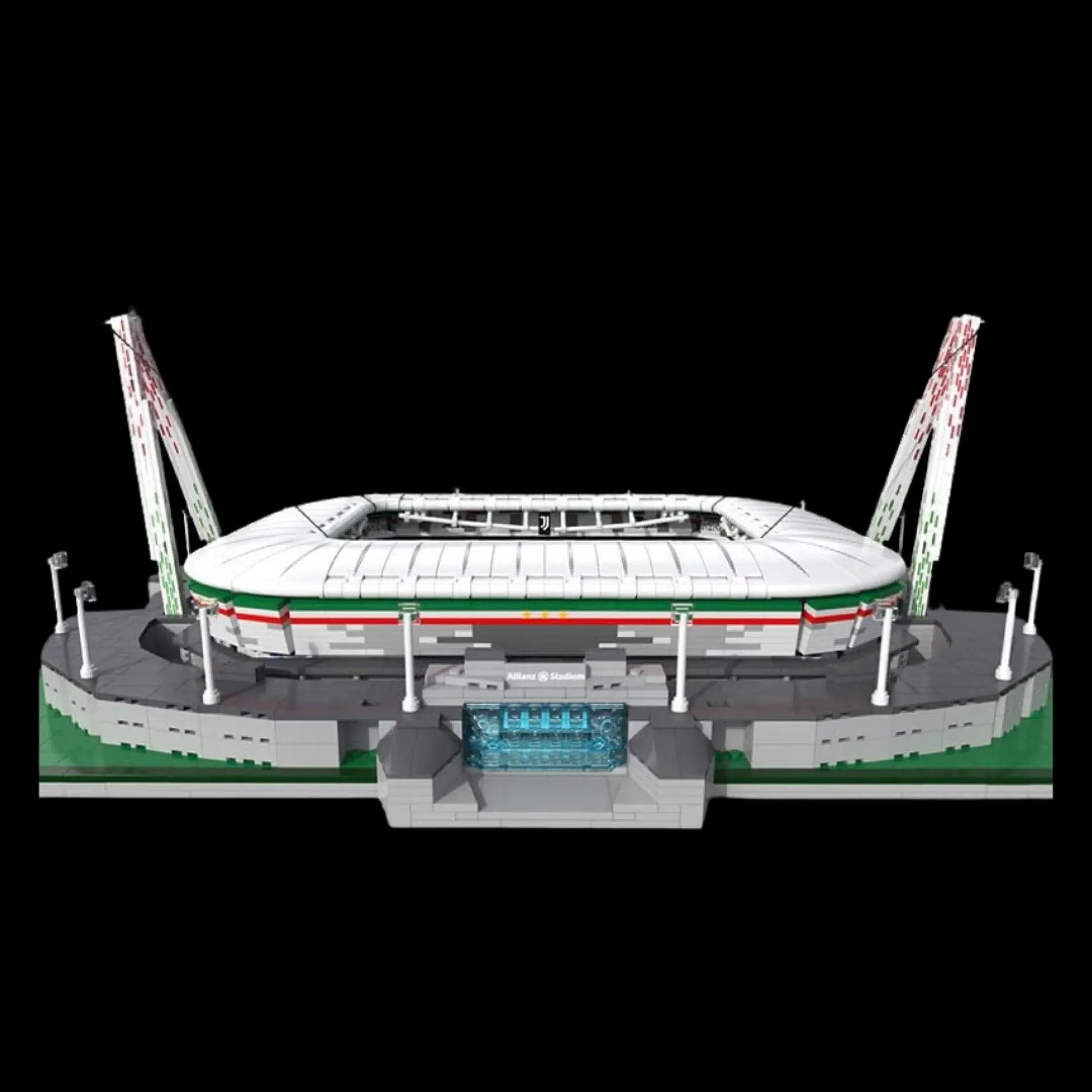 estádio de futebol 3638 pcs - Brics Craft