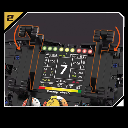 Volante F1 (833 peças)