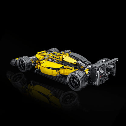 Fórmula 1 - Renault R.S.18 Amarela (1084 pcs) - Brics Craft