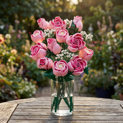 Buquê Rosa Eterno (789 peças)