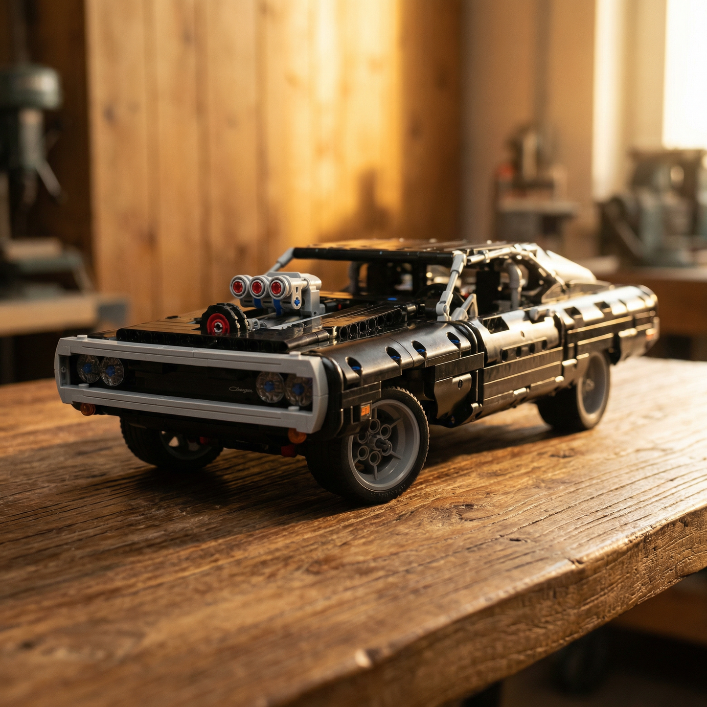 Dodge Charger 1970 - Velozes e Furiosos (1077 peças)