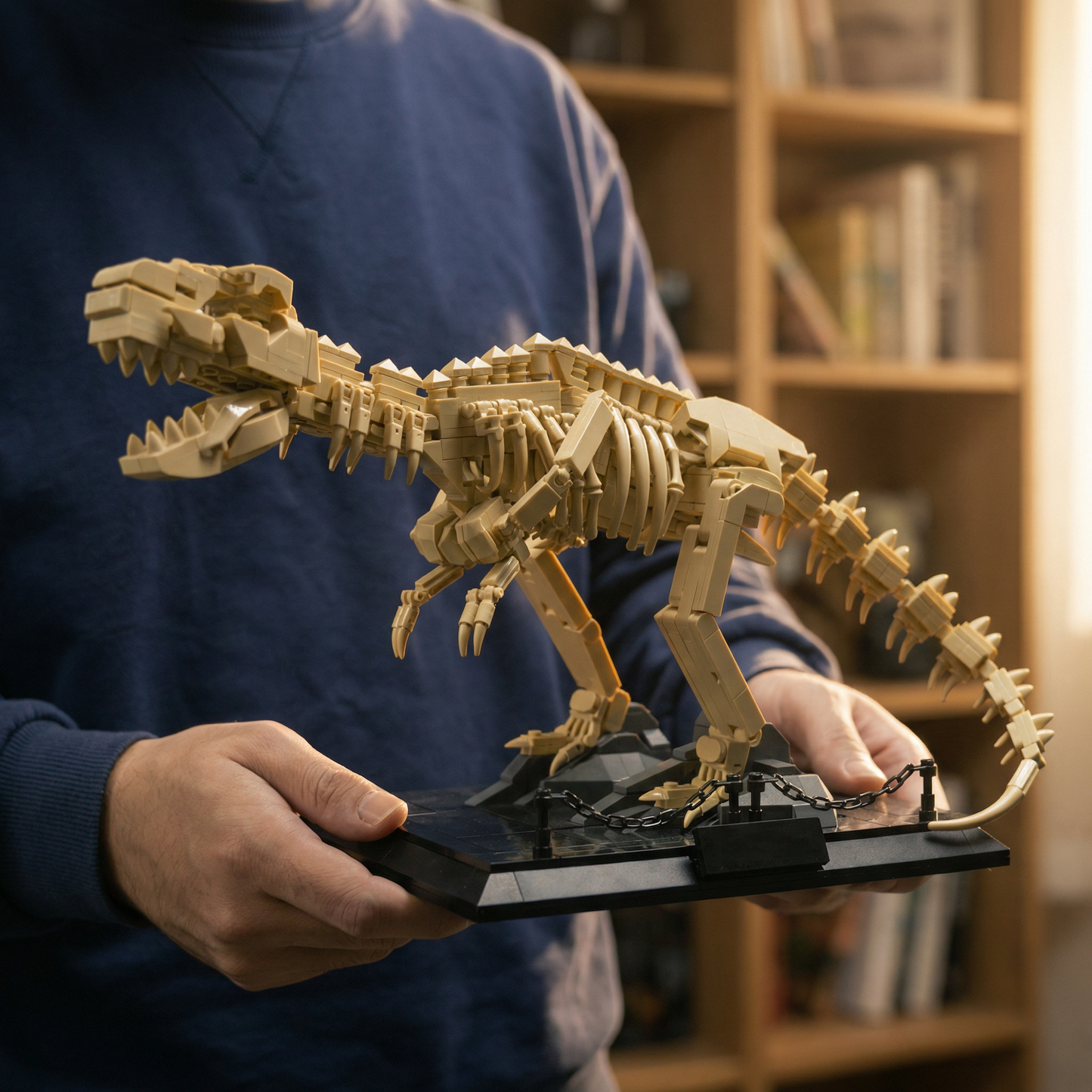 Esqueleto - Tiranossauro Rex (826 peças)