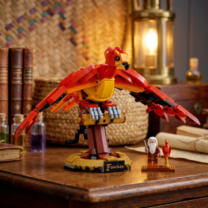 Fawkes - A Fénix de Dumbledore (597 peças)