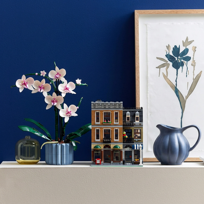 Buquê de Orquídeas em Vaso (711 peças)