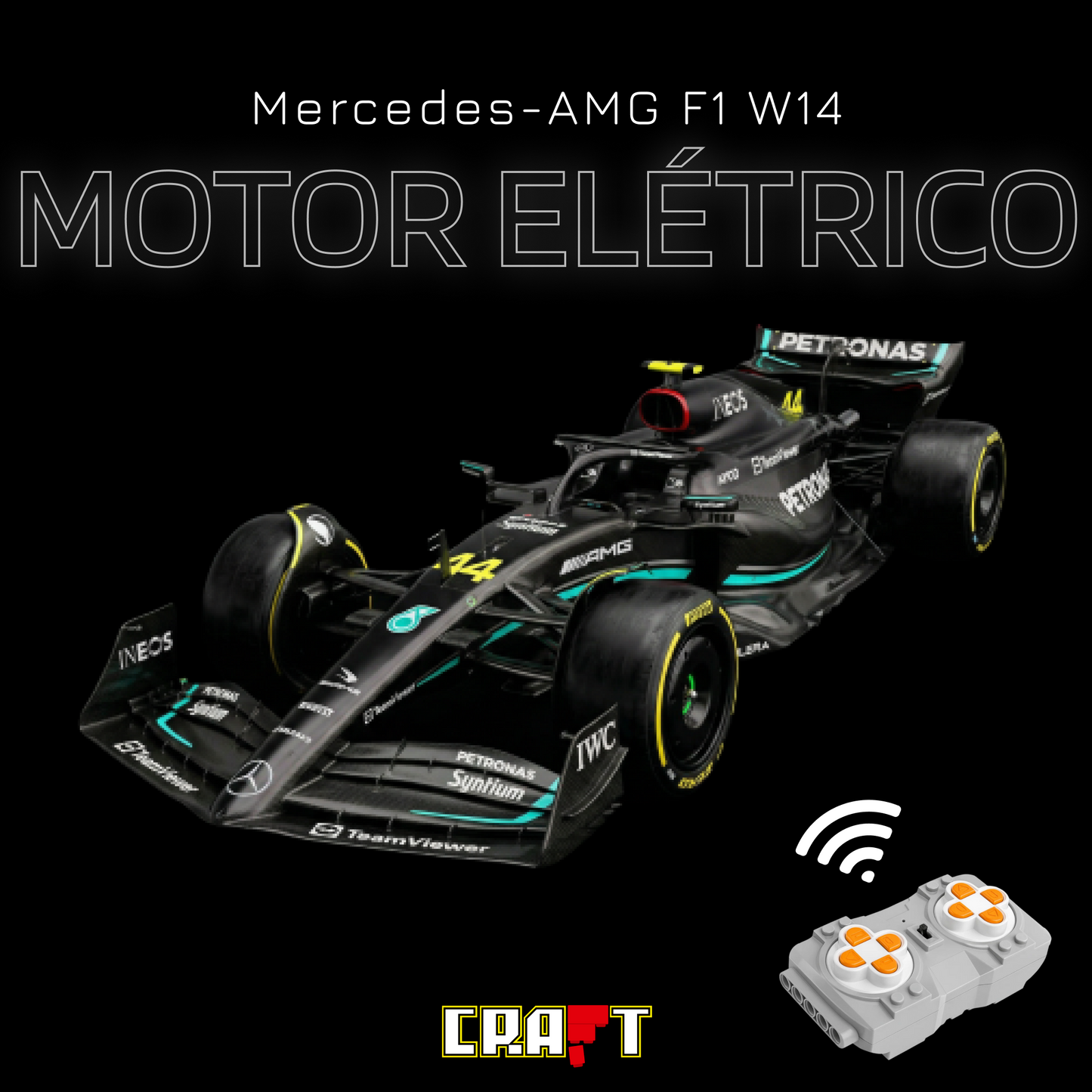 Kit de Motores para Fórmula 1 - Mercedes-AMG W14