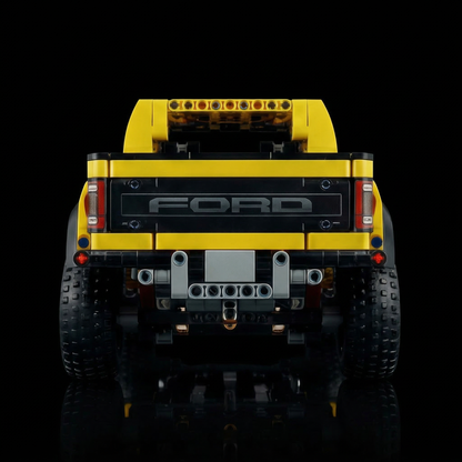 Ford F-150 Raptor Amarelo (1379 peças)