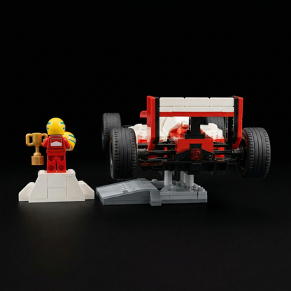 Fórmula 1 - McLaren MP4/4 + Ayrton Senna (693 peças)