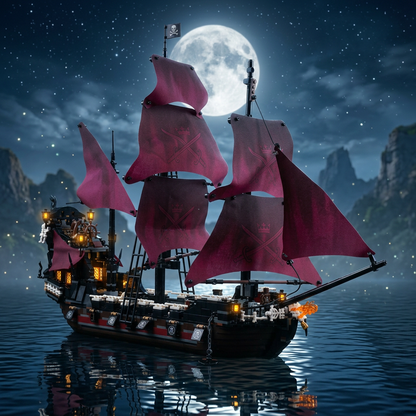 Piratas do Caribe - Vingança da Rainha Ana (1097 peças)