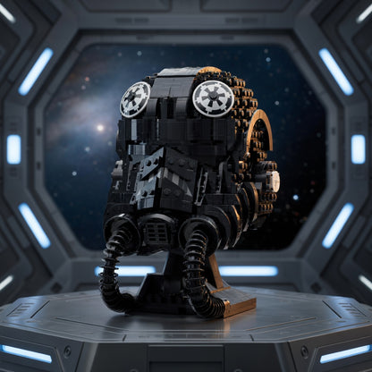 Star Wars - Capacete de Piloto de Caça TIE (724 peças)