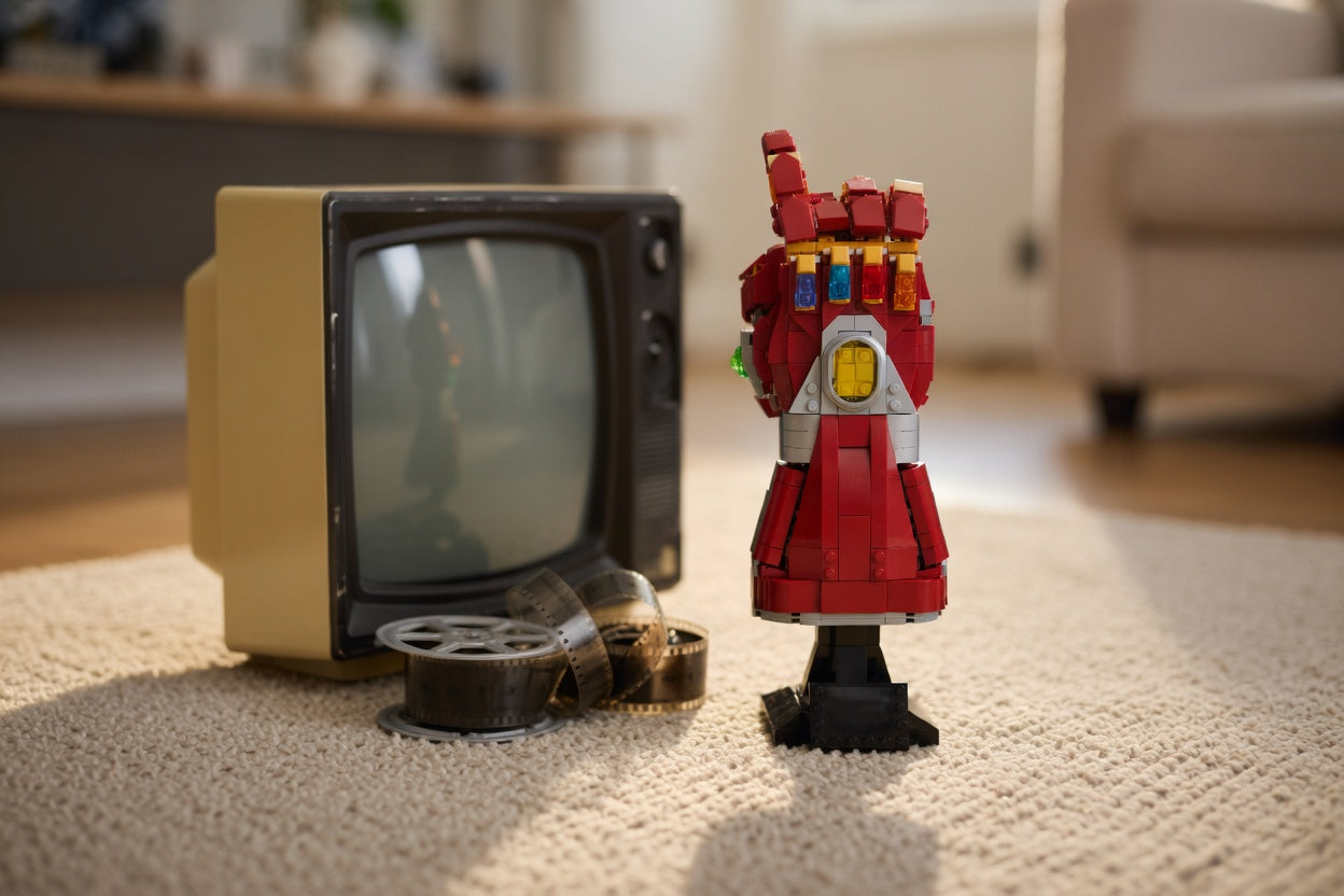 Manopla de Nanotecnologia do Tony Stark (675 peças)