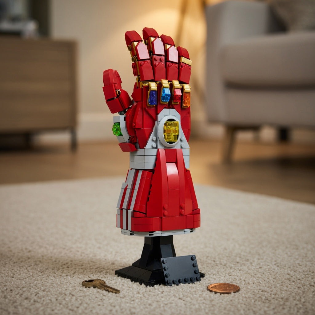 Manopla de Nanotecnologia do Tony Stark (675 peças)