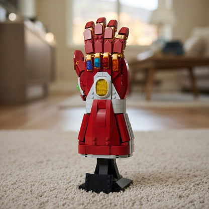 Manopla de Nanotecnologia do Tony Stark (675 peças)