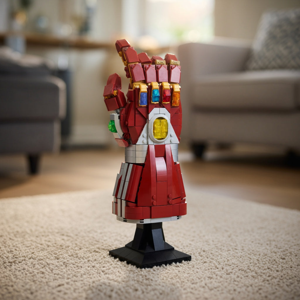 Manopla de Nanotecnologia do Tony Stark (675 peças)