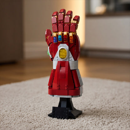 Manopla de Nanotecnologia do Tony Stark (675 peças)