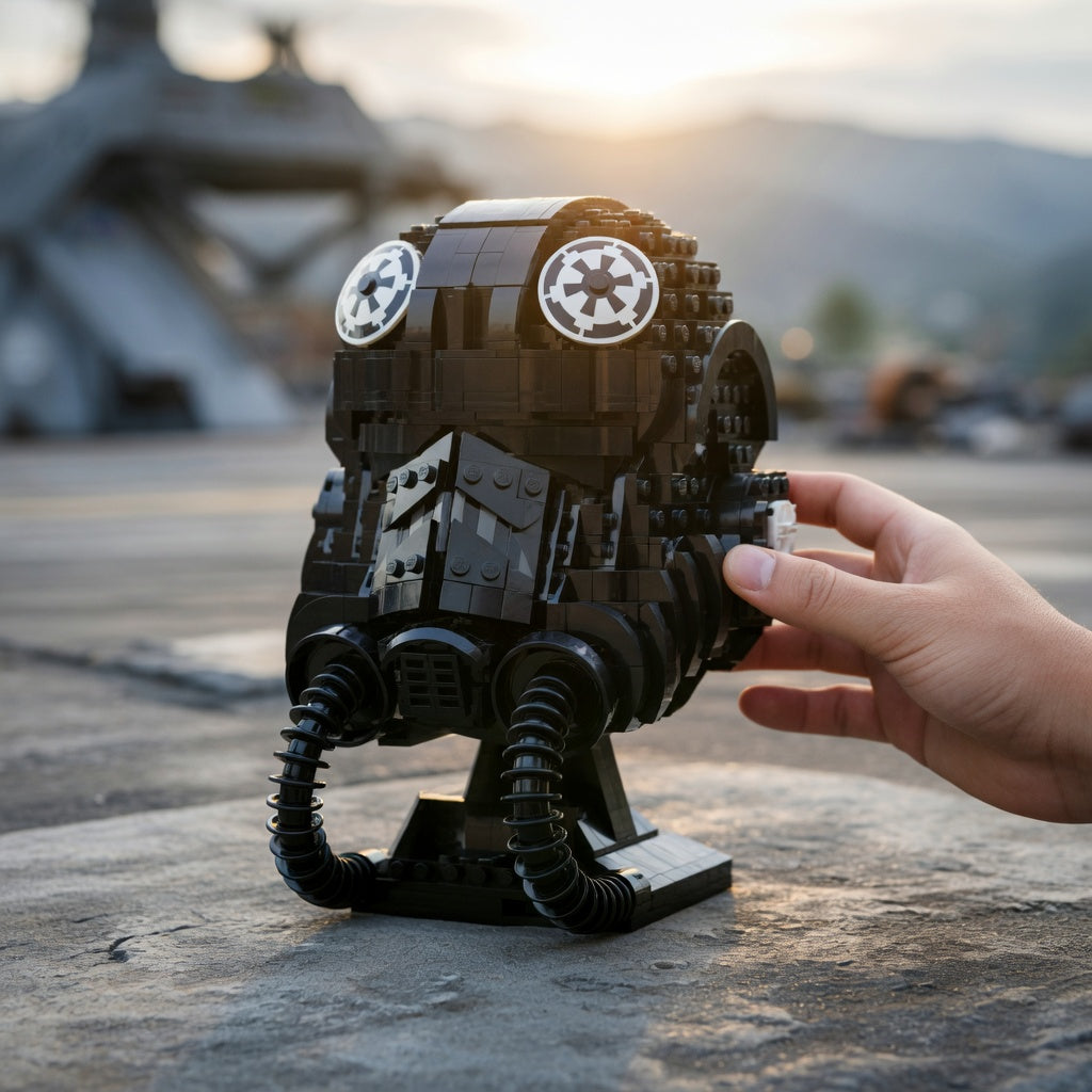 Star Wars - Capacete de Piloto de Caça TIE (724 peças)