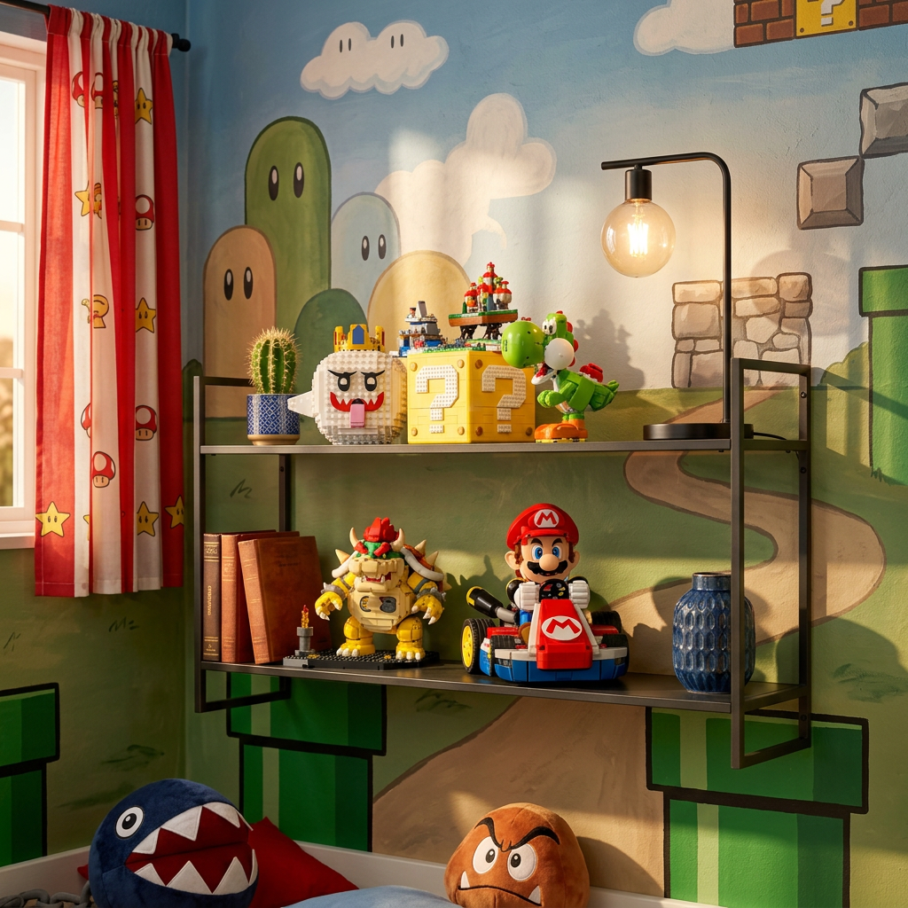 Super Mario - Rei Boo (351 peças)