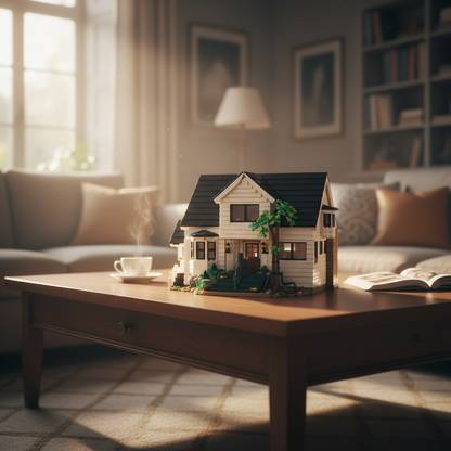 Casa da Bella - Crepúsculo (2538 peças)