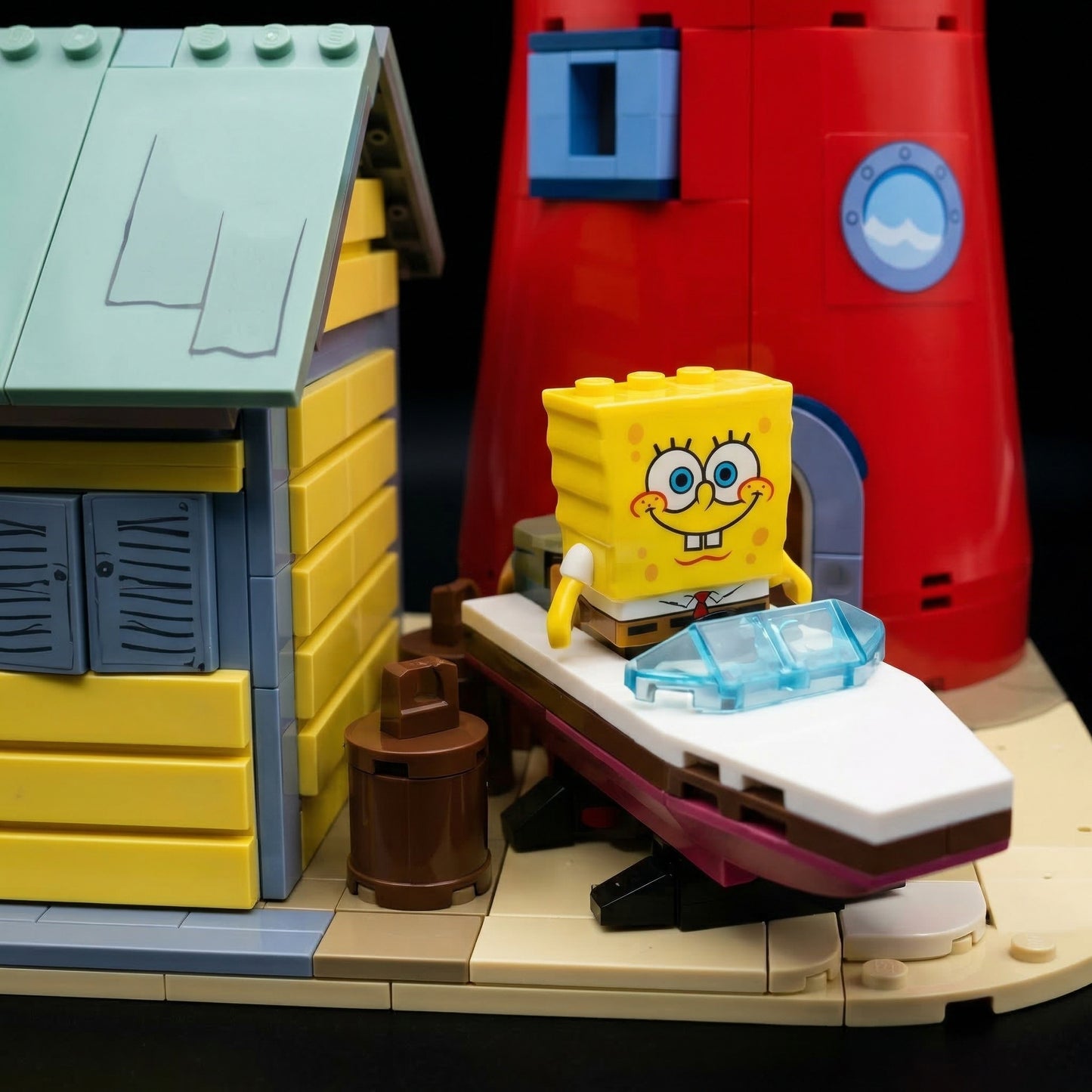 Bob Esponja - Escola de Barcos da Sra. Baiacu (629 peças)