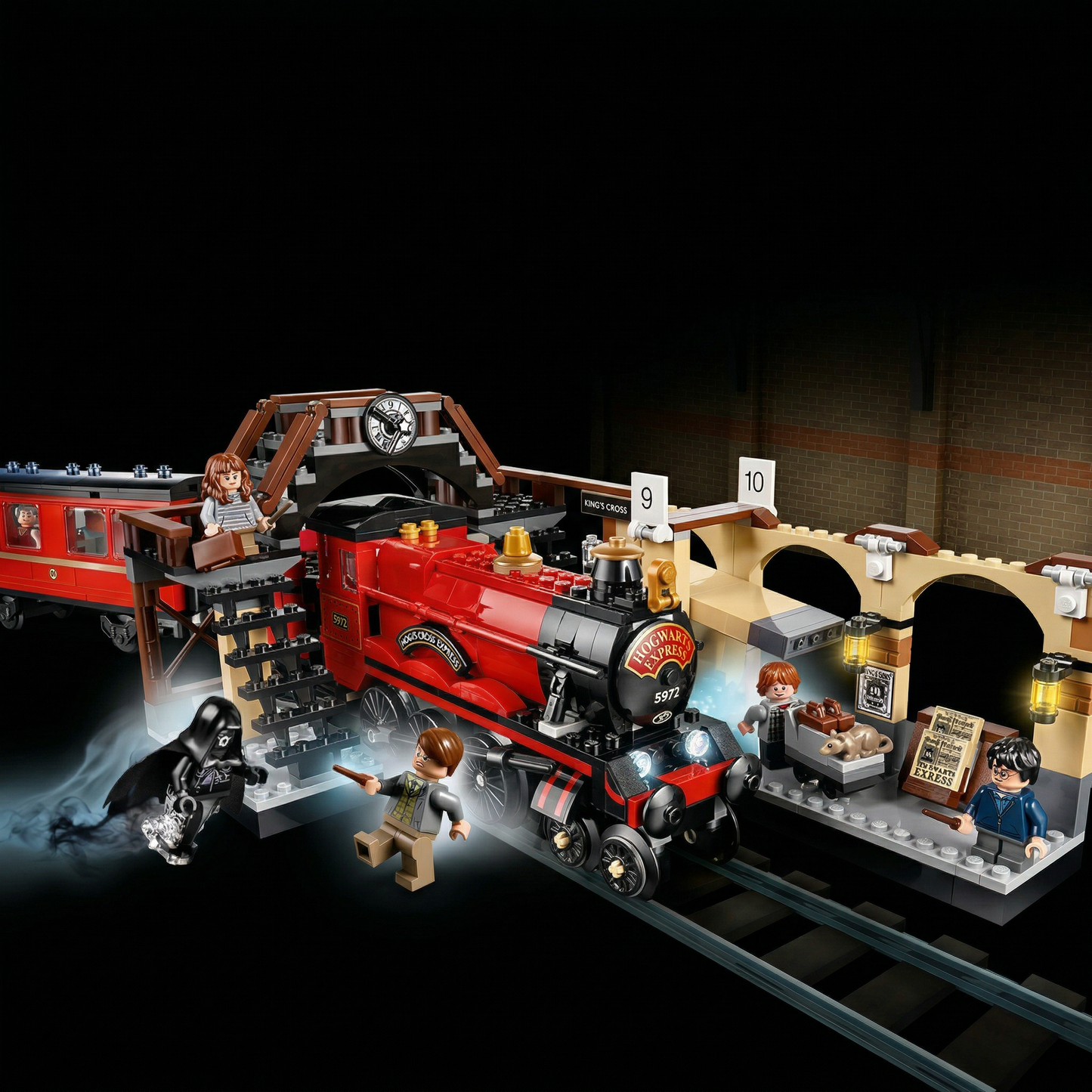 Harry Potter - Expresso de Hogwarts e Plataforma 9¾ (801 peças)