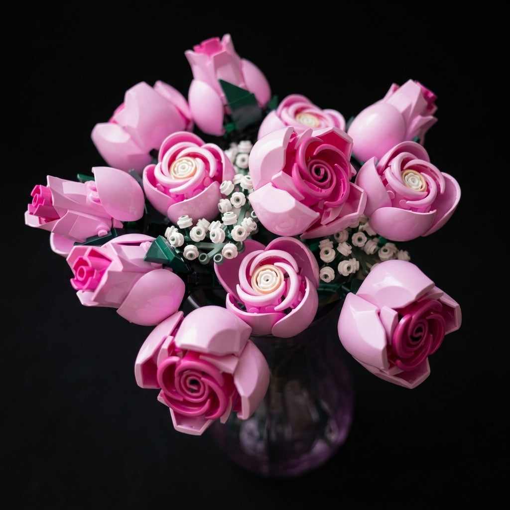 Buquê Rosa Eterno (789 peças)