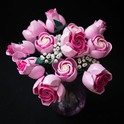 Buquê Rosa Eterno (789 peças)