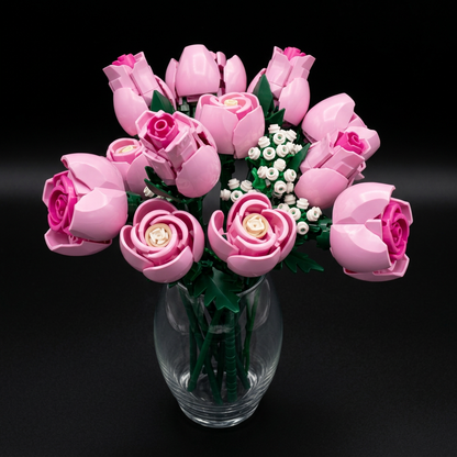 Buquê Rosa Eterno (789 peças)